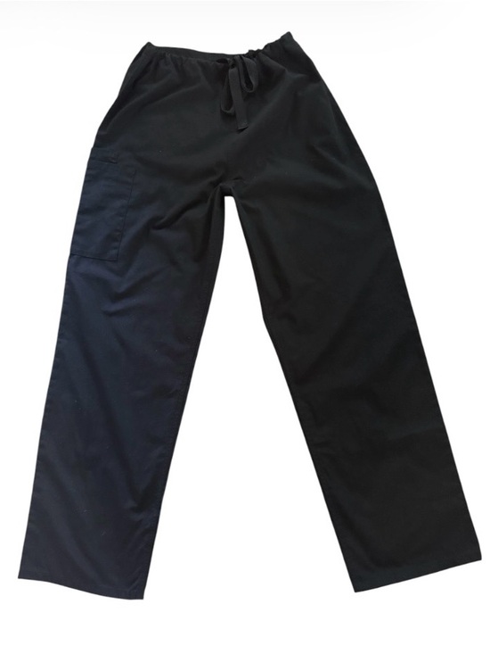Cherokee Pants - Cherokee Workwear 4100 Unisex Scrub Pants Black Medium Drawstring. Sz M